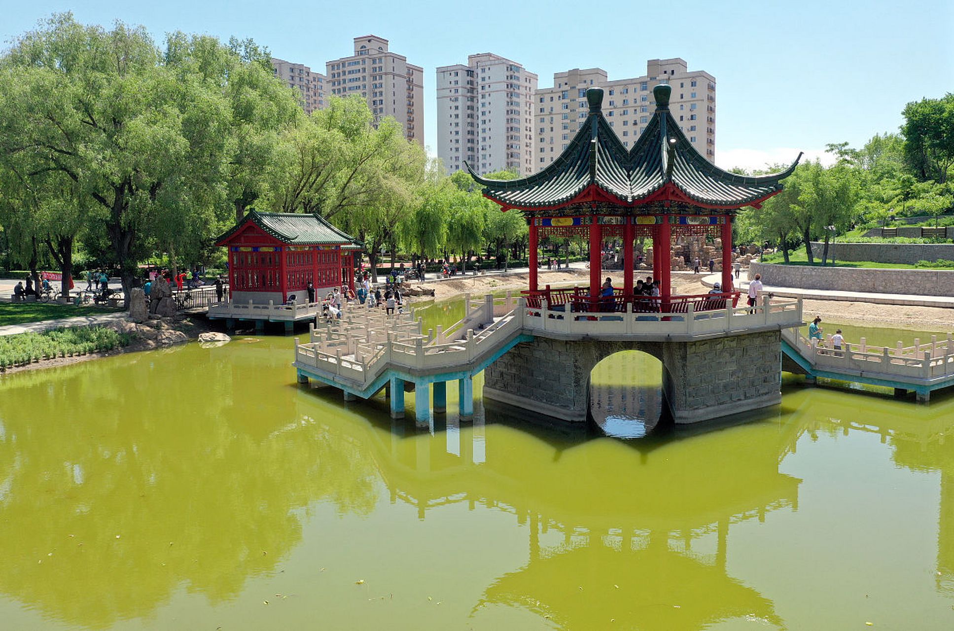 心定西再出发#作为定西市最知名的一座公园,玉湖公园不仅以其优美的