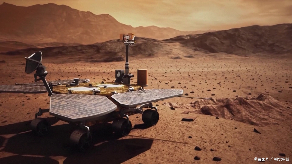 2020年7月23日12时41分,祝融号出发火星,2021年5月22日10时40分,祝融