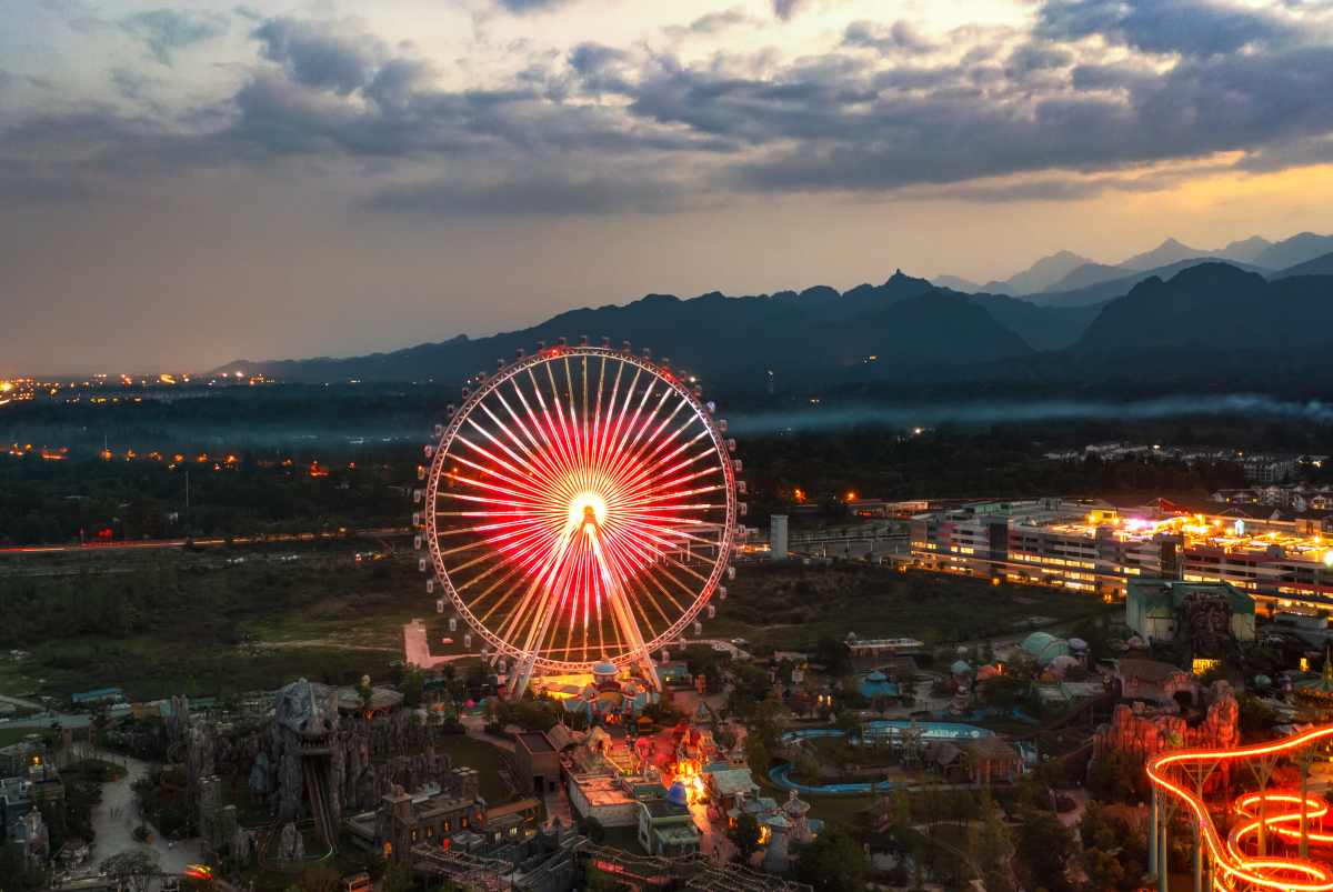 游都江堰玉堂镇