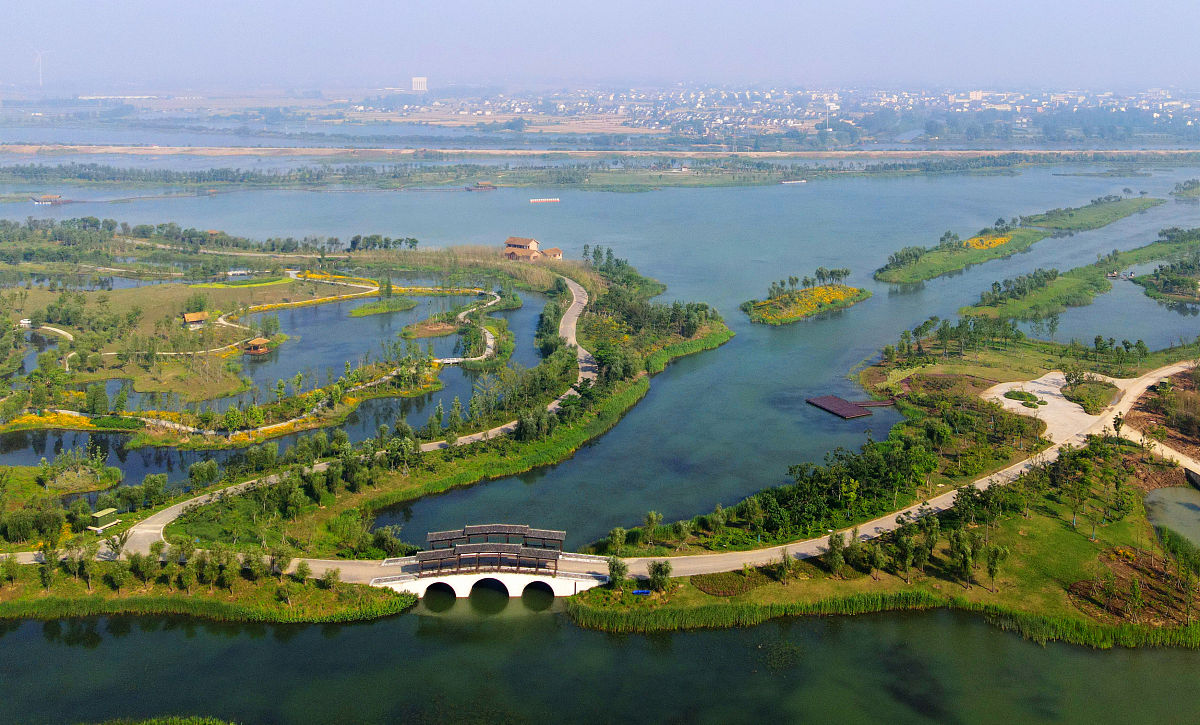 常州市的金坛湖风景如画吗,您是否在湖边放松过?