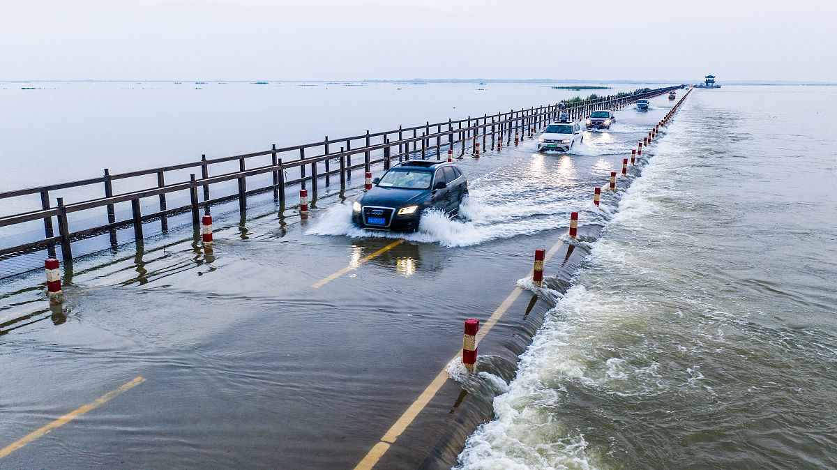 吴城最美水上公路图片