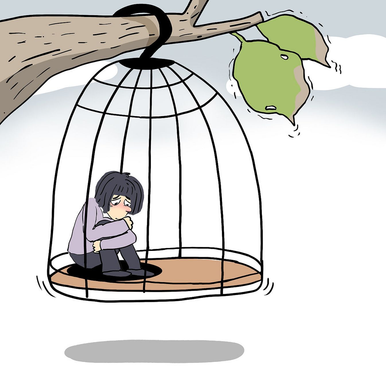 4月29日,南京胖哥邱绍春发布一条朋友圈:"抑郁不可怕,ptsd(创伤后应激