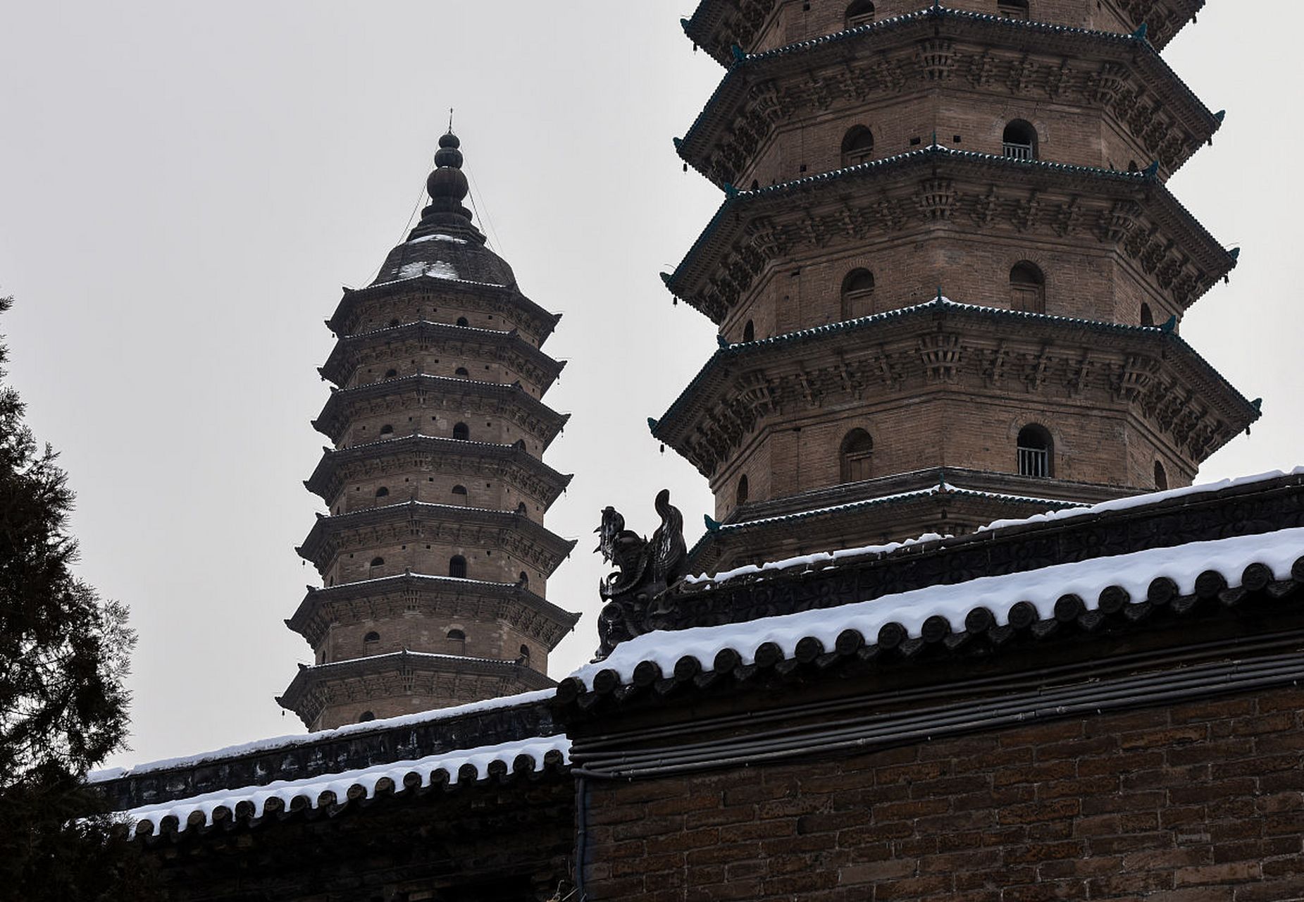 山西太原双塔寺简介图片