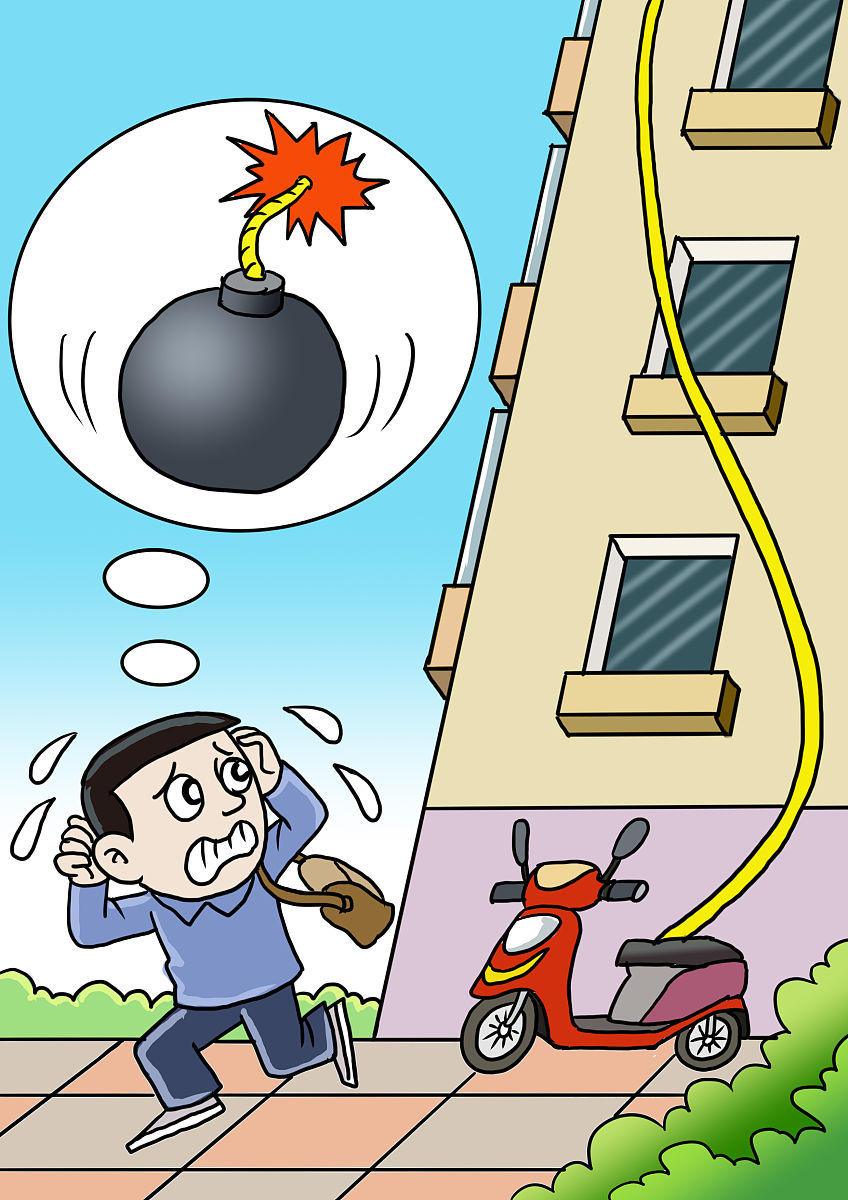 飞线充电——既危害别人,也伤害自己