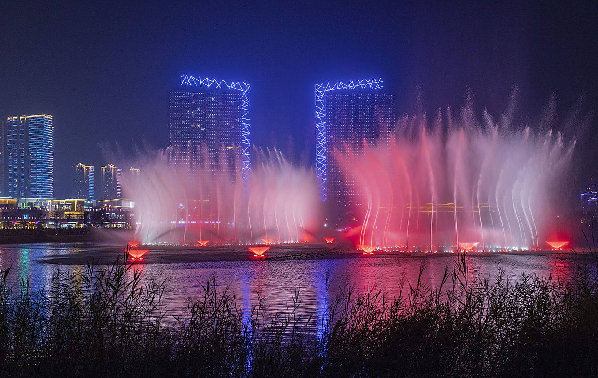 波光跳泉厂家#波光喷泉# 音乐喷泉厂家#音乐喷泉厂家# 河道喷泉#河道