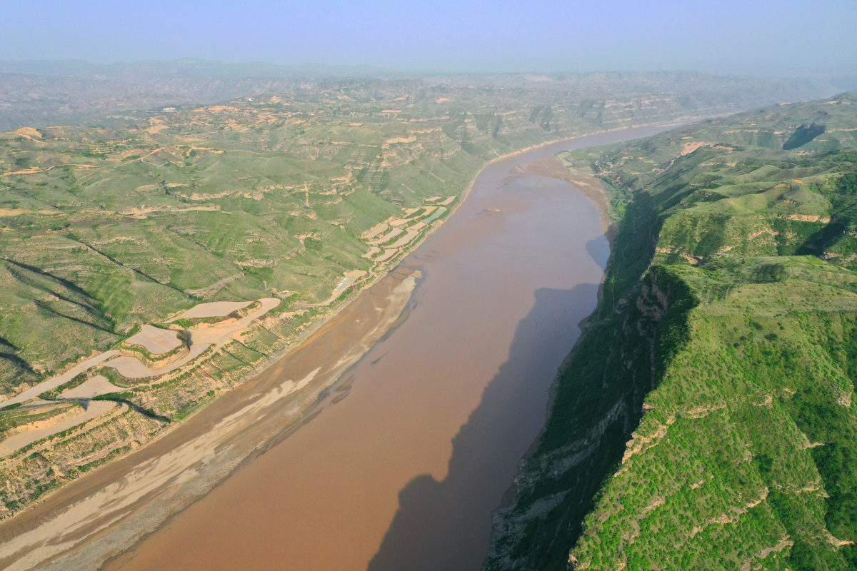 陕西·延安   延川黄河乾坤湾,一处大自然的绝美画卷,在黄土高原与