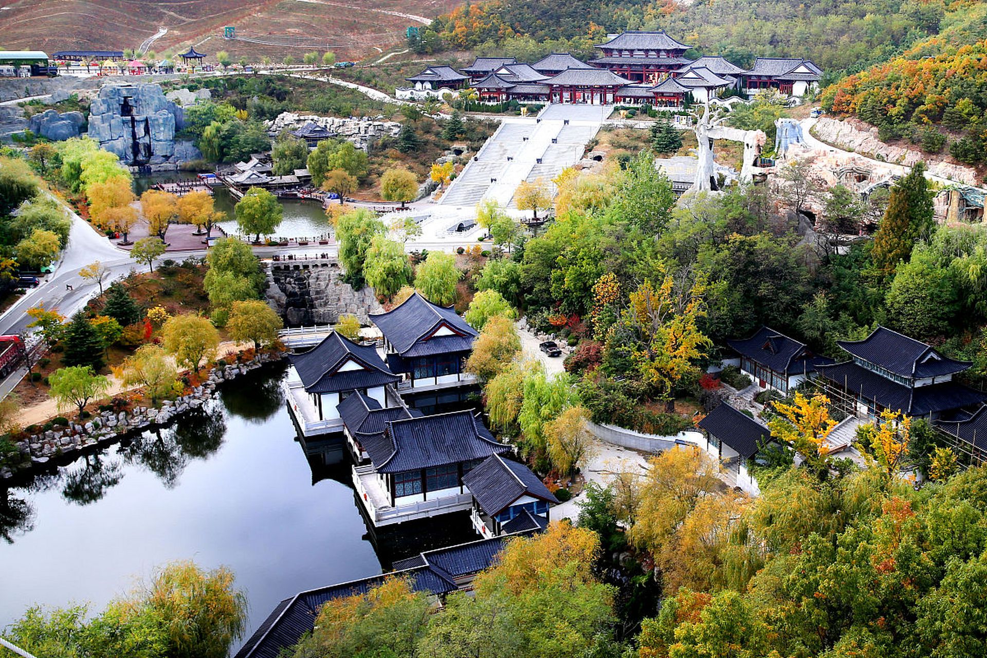 华夏城旅游景区图片