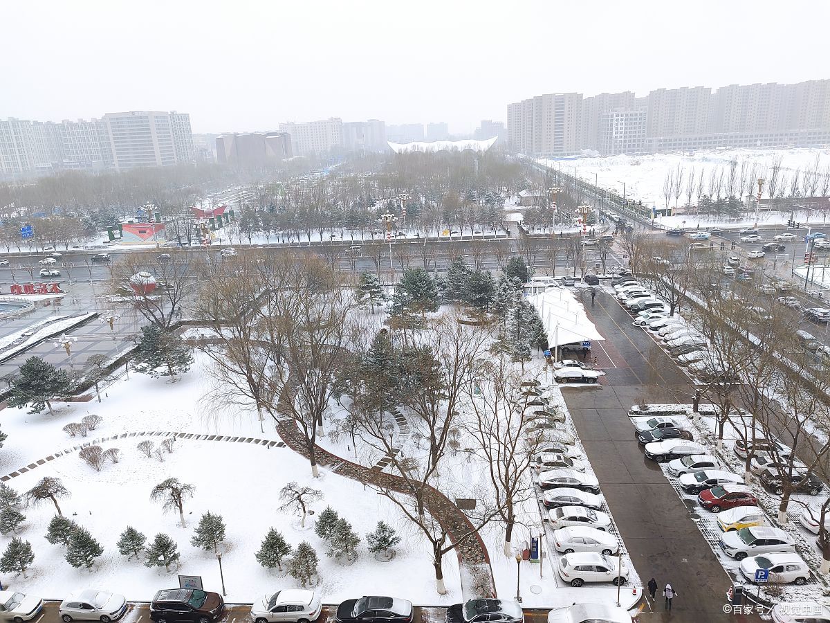 张家口雪景图片