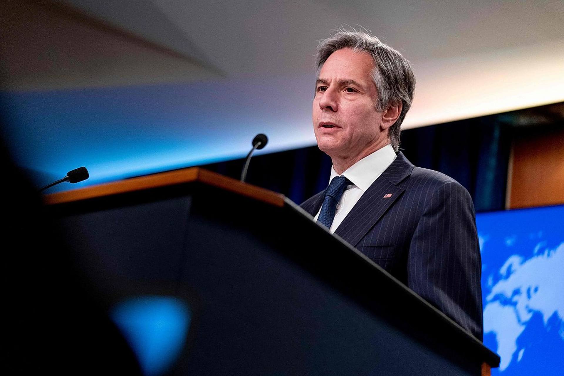 美国国务卿布林肯这话算不算威胁?