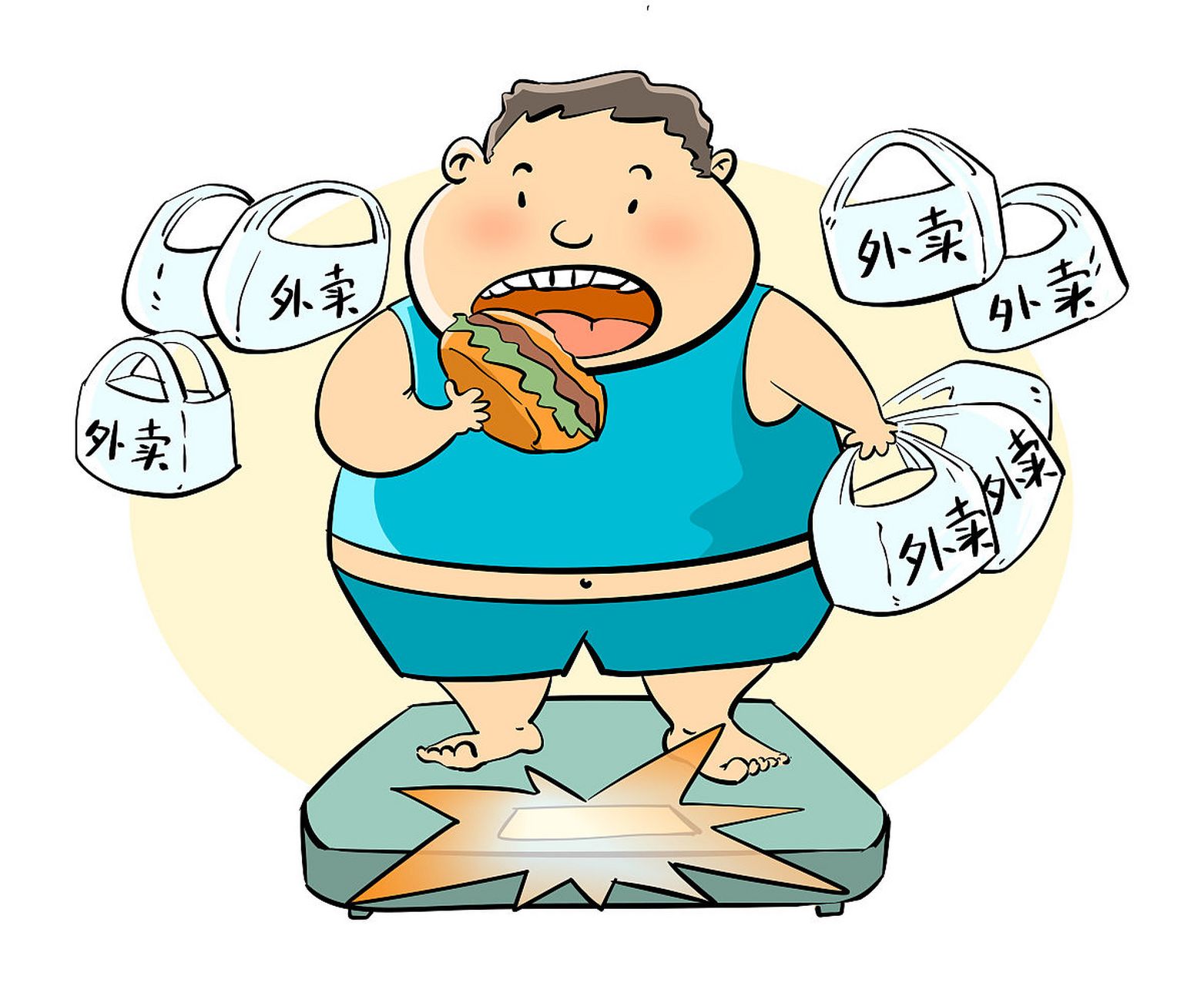 孩子吃太多高脂肪食品,如何减少?