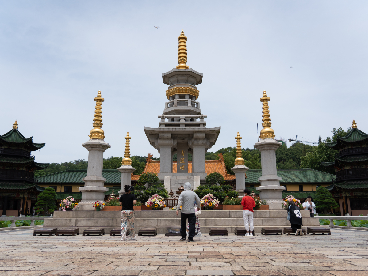 九江东林寺大雄宝殿图片