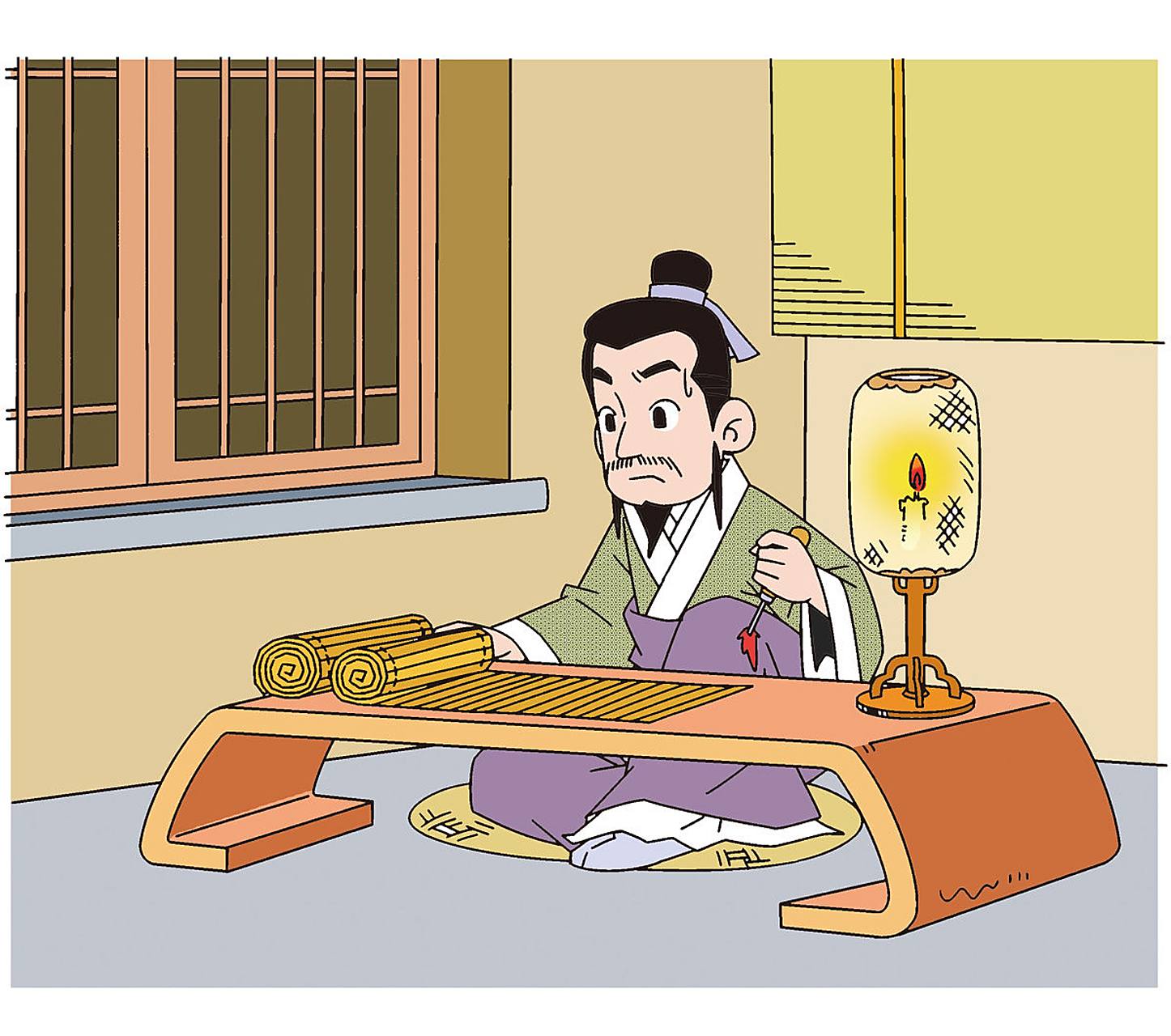 悬梁刺股:古代学霸的狠招!