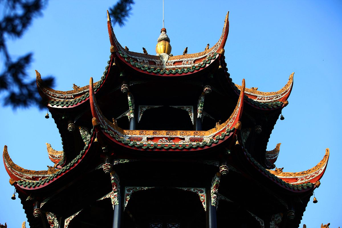 景色宜人成都影,慢性生活惬意红清香淡雅望江楼,春风得意万花筒