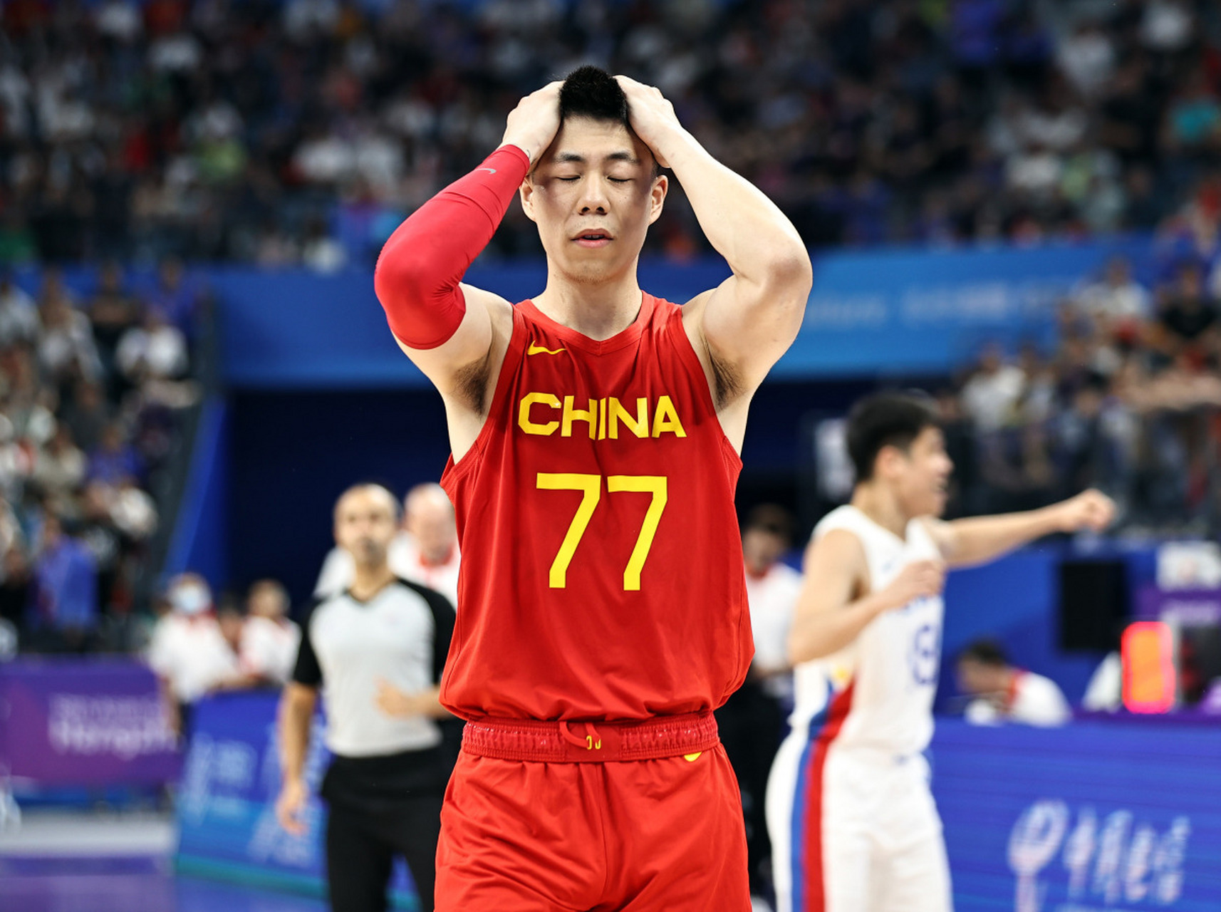 中国男篮在2008年北京奥运会击败德国男篮,但如今成绩较差.