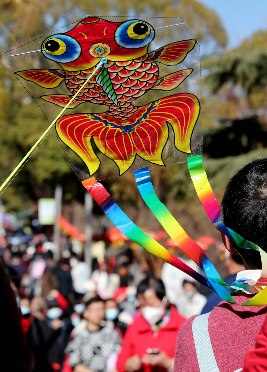 潍坊天上飞的不是风筝是想象力# 潍坊风筝节,也称潍坊国际风筝节适 