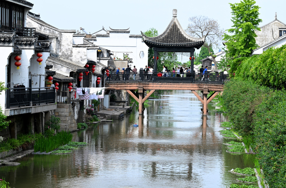 同里古镇:位于苏州市吴江区,国家5a级旅游景区,有东方小威尼斯之