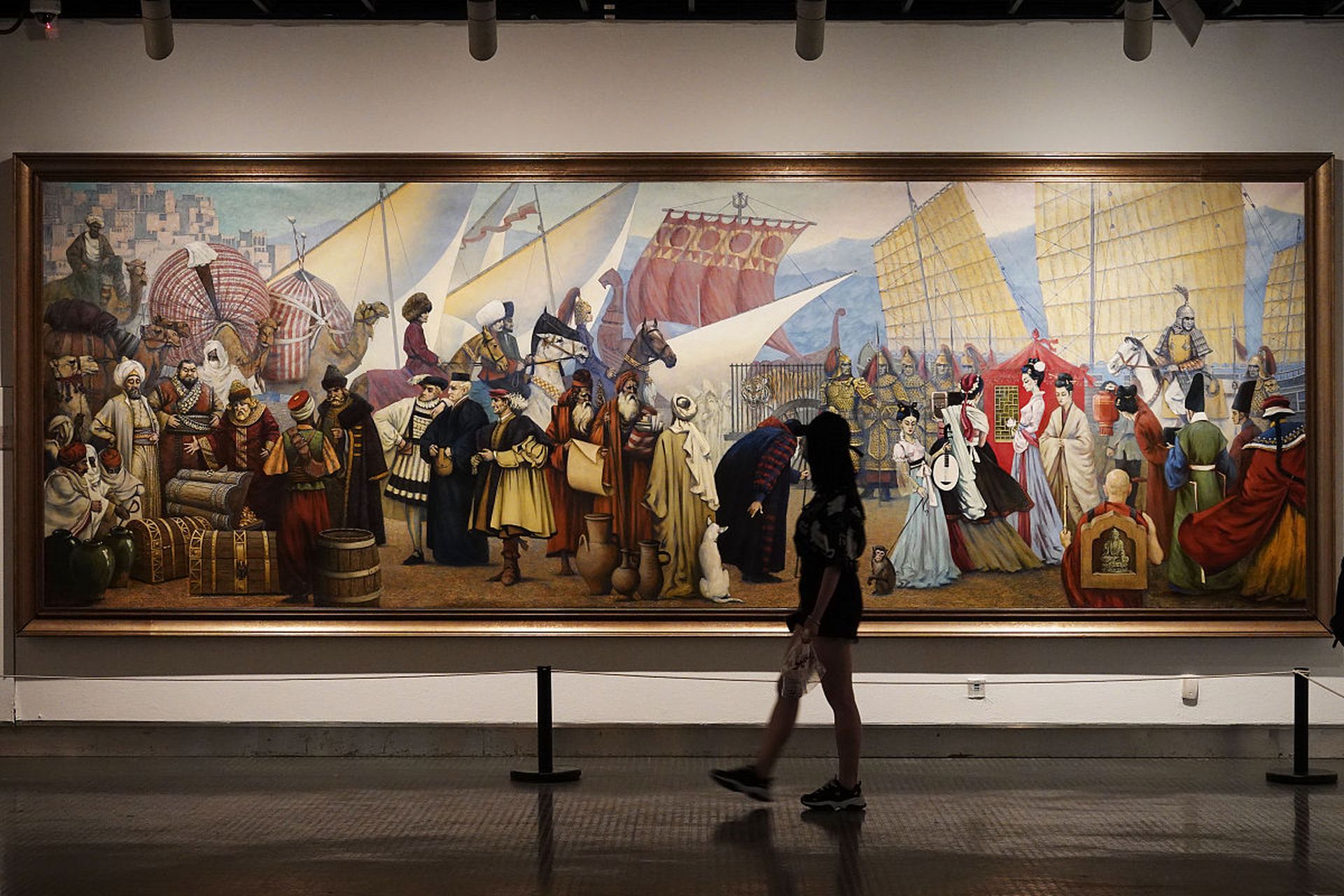 南京太平天国壁画位于汉中门附近堂子街88号古宅.