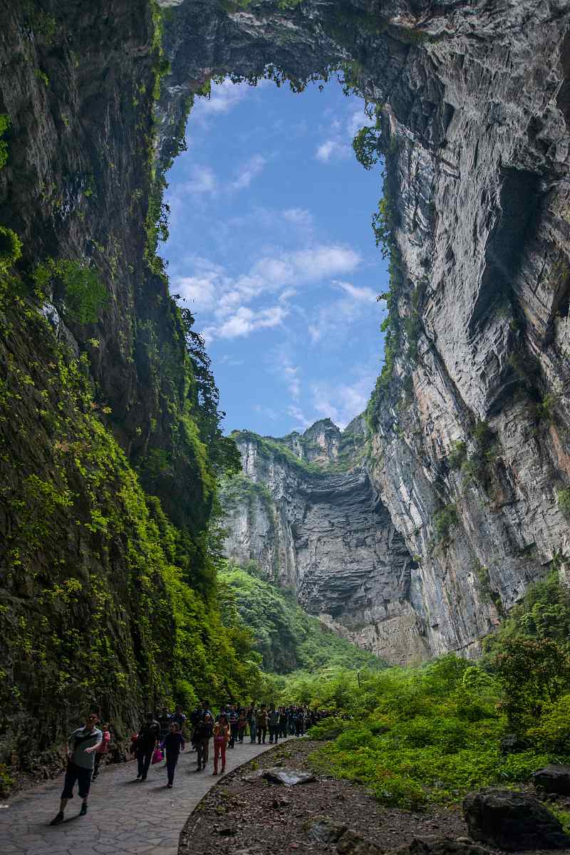 重庆武隆天生三桥——自然奇迹的巅峰之作!