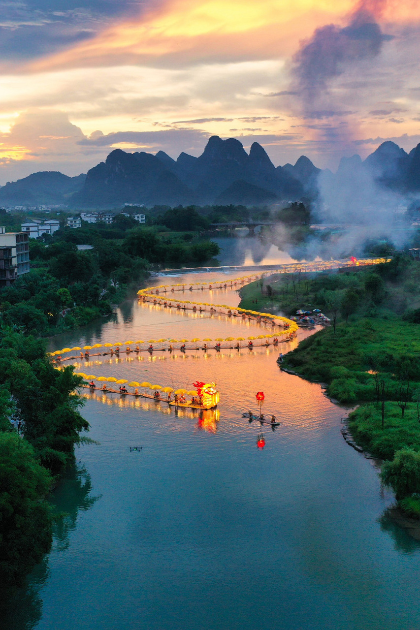 桂林在水一汸景区图片