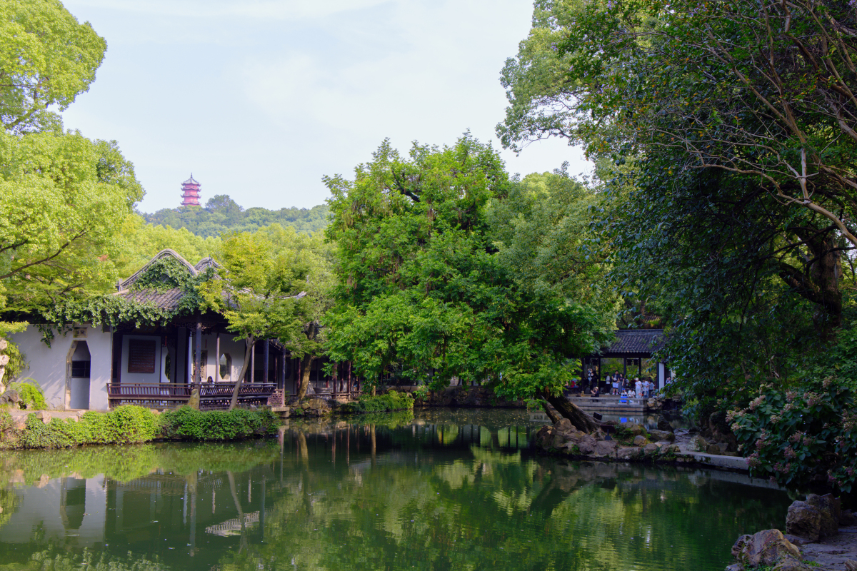 令乾隆皇帝流连忘返的无锡寄畅园秋景