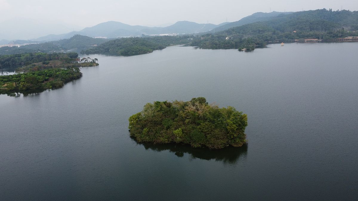 雁田水库图片