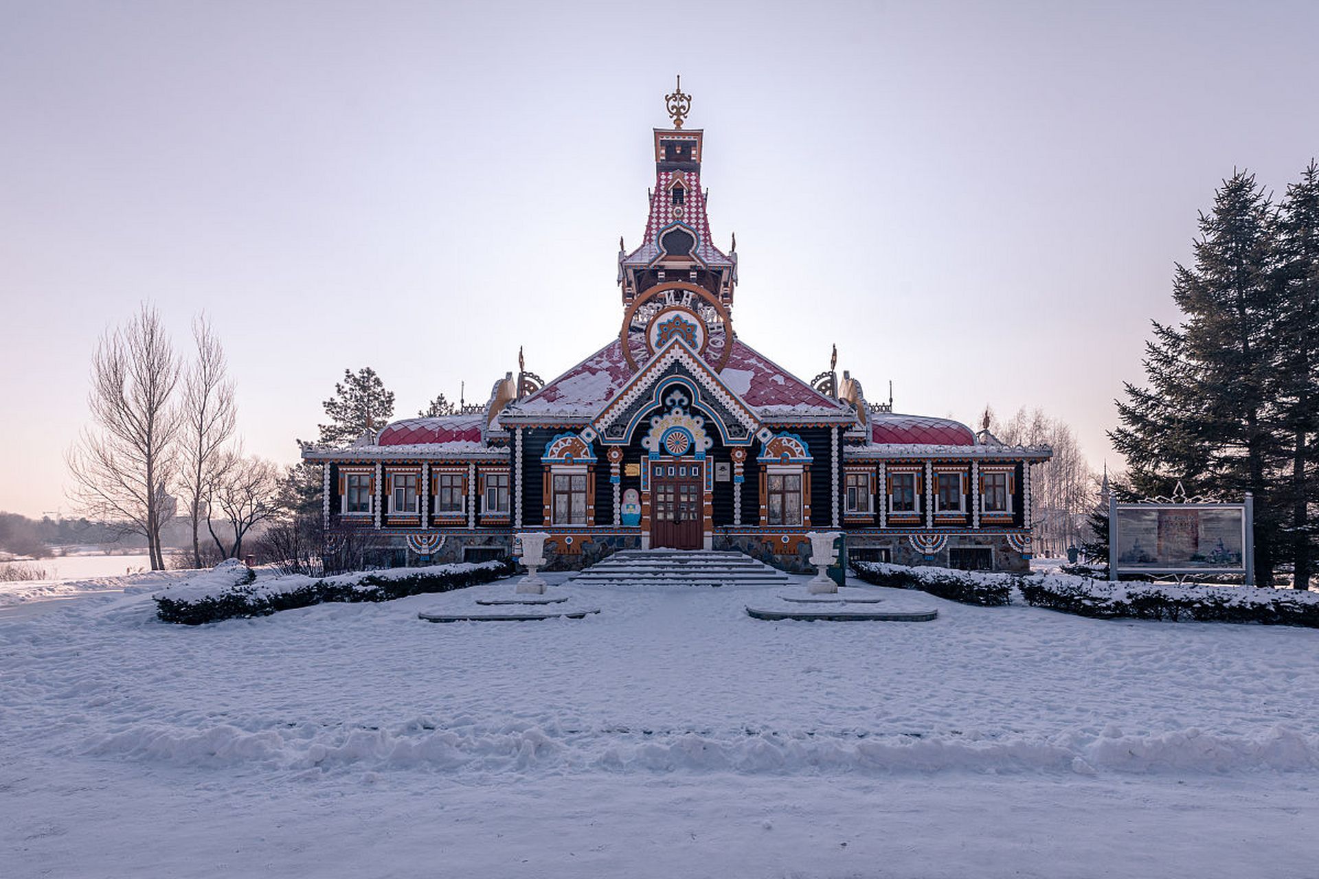伏尔加庄园:走进这座充满俄罗斯风情的庄园,仿佛穿越到了童话世界.庄