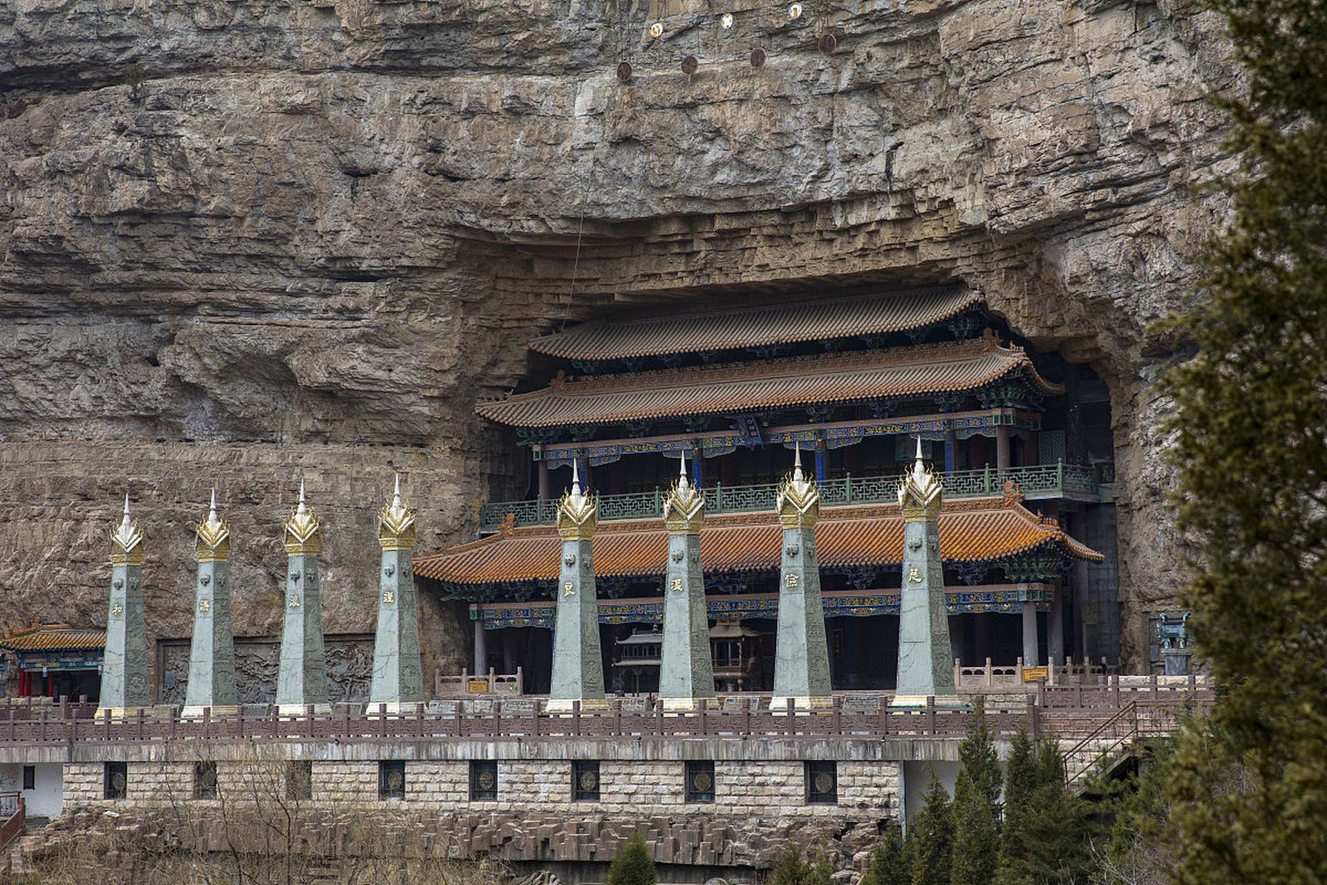 周末去哪儿玩# 彬县大佛寺,这座坐落在咸阳彬县城西十公里处的历史