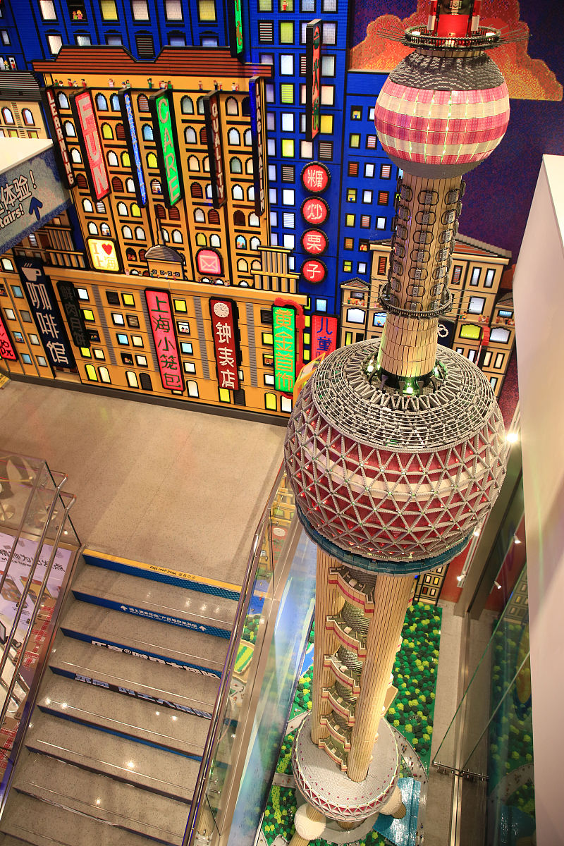 乐高无限创作上海南京路旗舰店