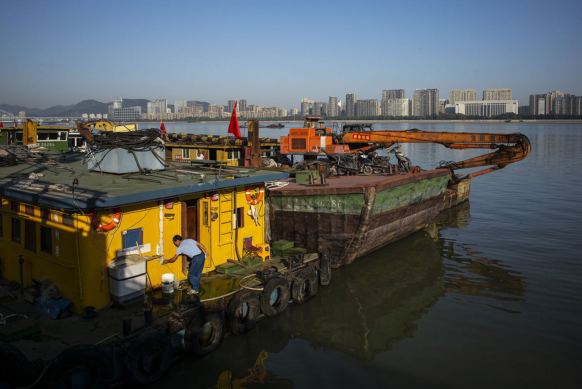 爱上杭州的千种理由# 在大运河的夜色中,穿越千年的历史,武林门码头