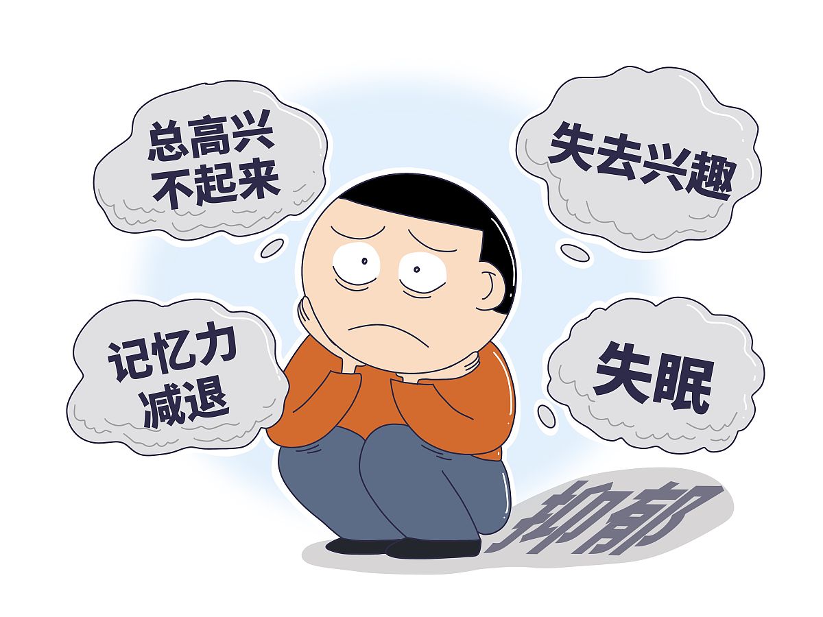 抑郁焦虑儿童抑郁工作压力大抑郁配图抑郁症ppt图片抑郁和焦虑失眠