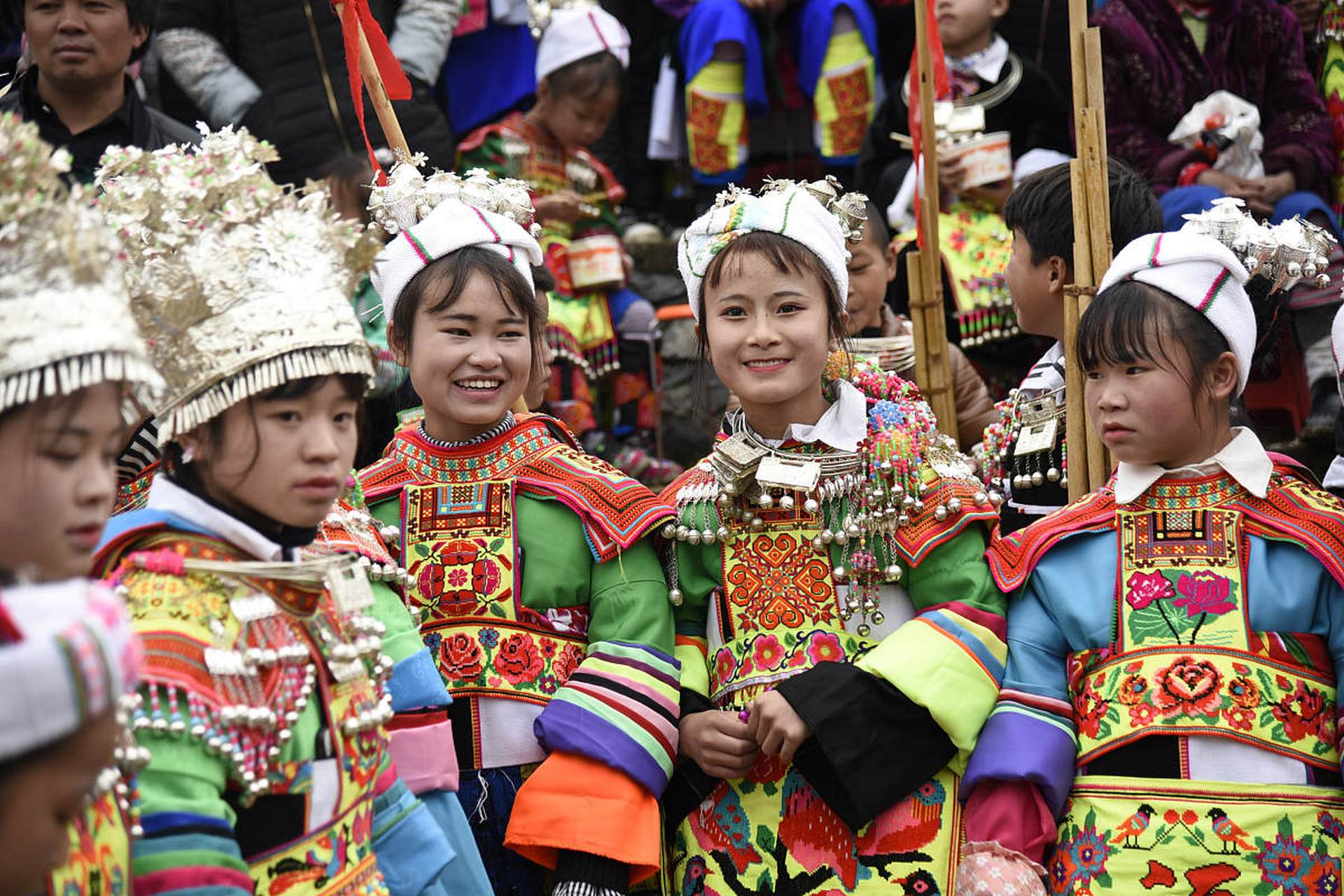 镜头里的春天# 每逢春季来临,纳雍世界地质公园所蕴藏的民族文化甘乔