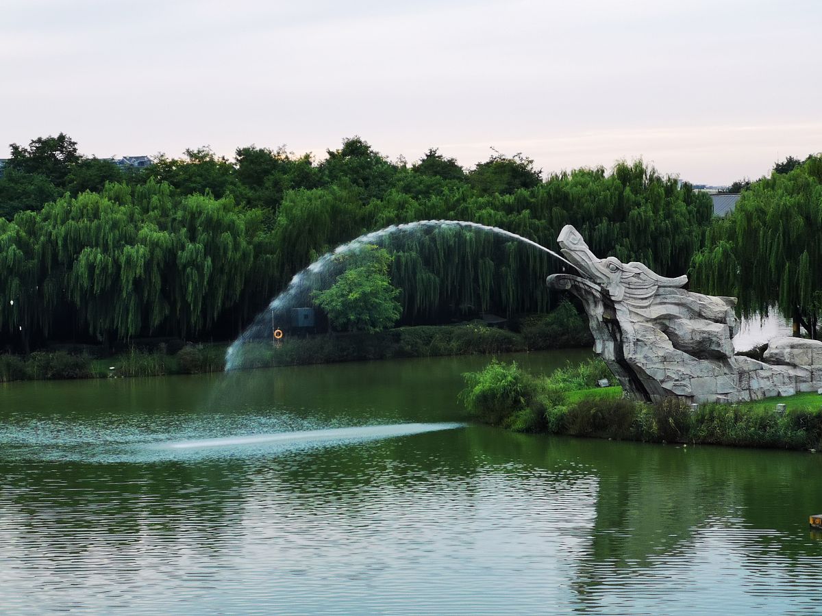 長安很有名的水庫——大峪水庫,西安生態水源地