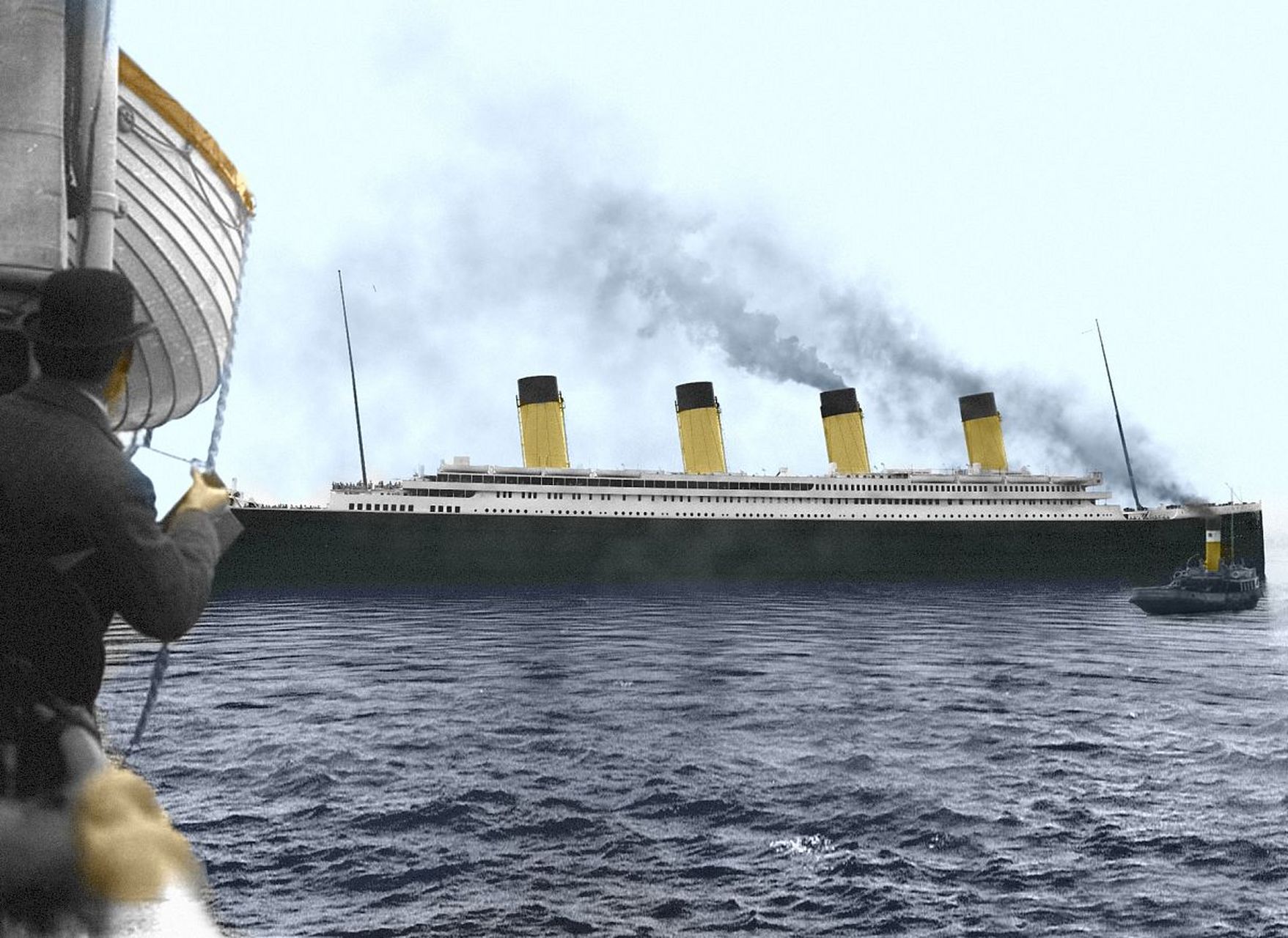 泰坦尼克号船尾图片