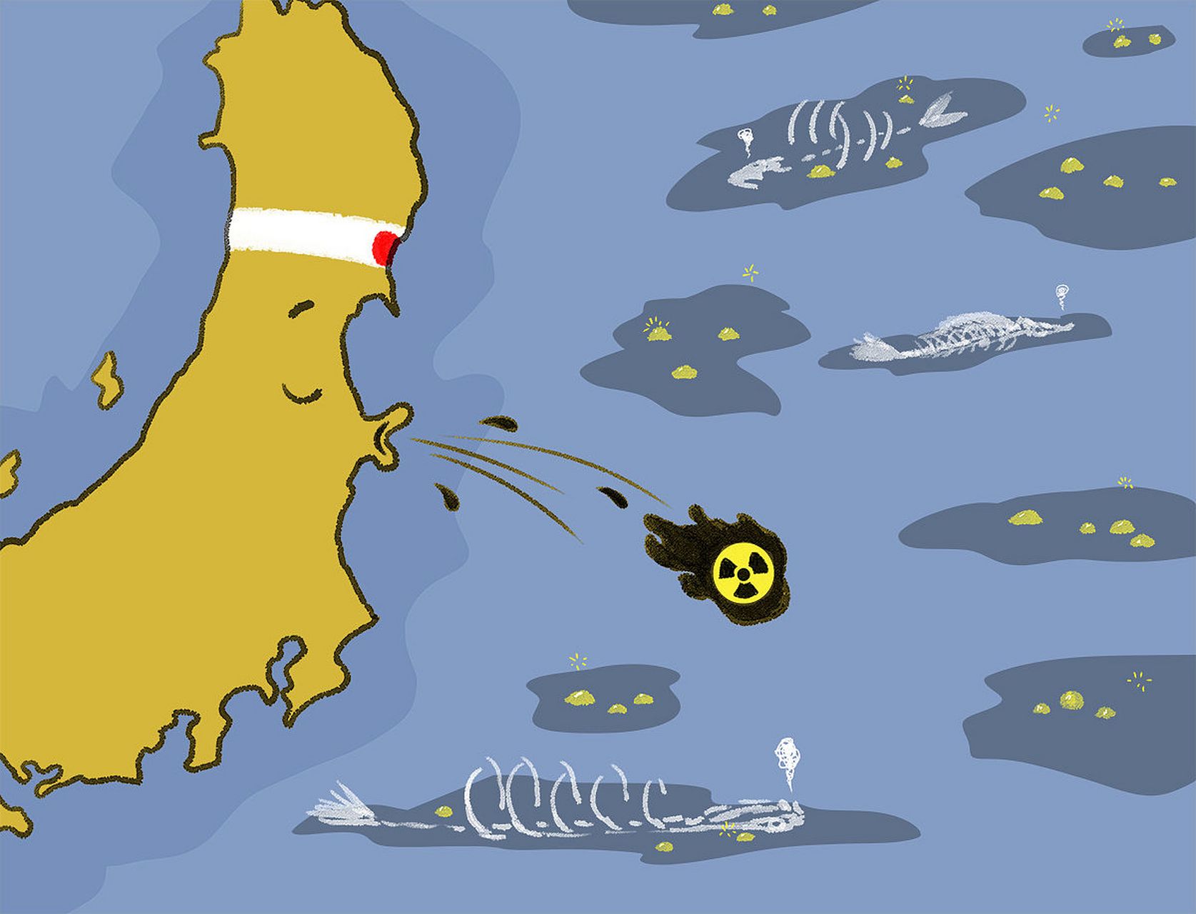 随着时间的推移,日本核污染水的问题已经成为国际关注的焦点.