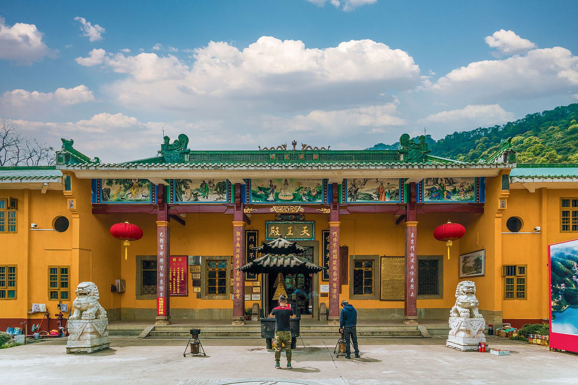 旅遊# 最美網紅寺廟-雲門山大覺禪寺,簡稱雲門寺,坐落於廣東乳源.