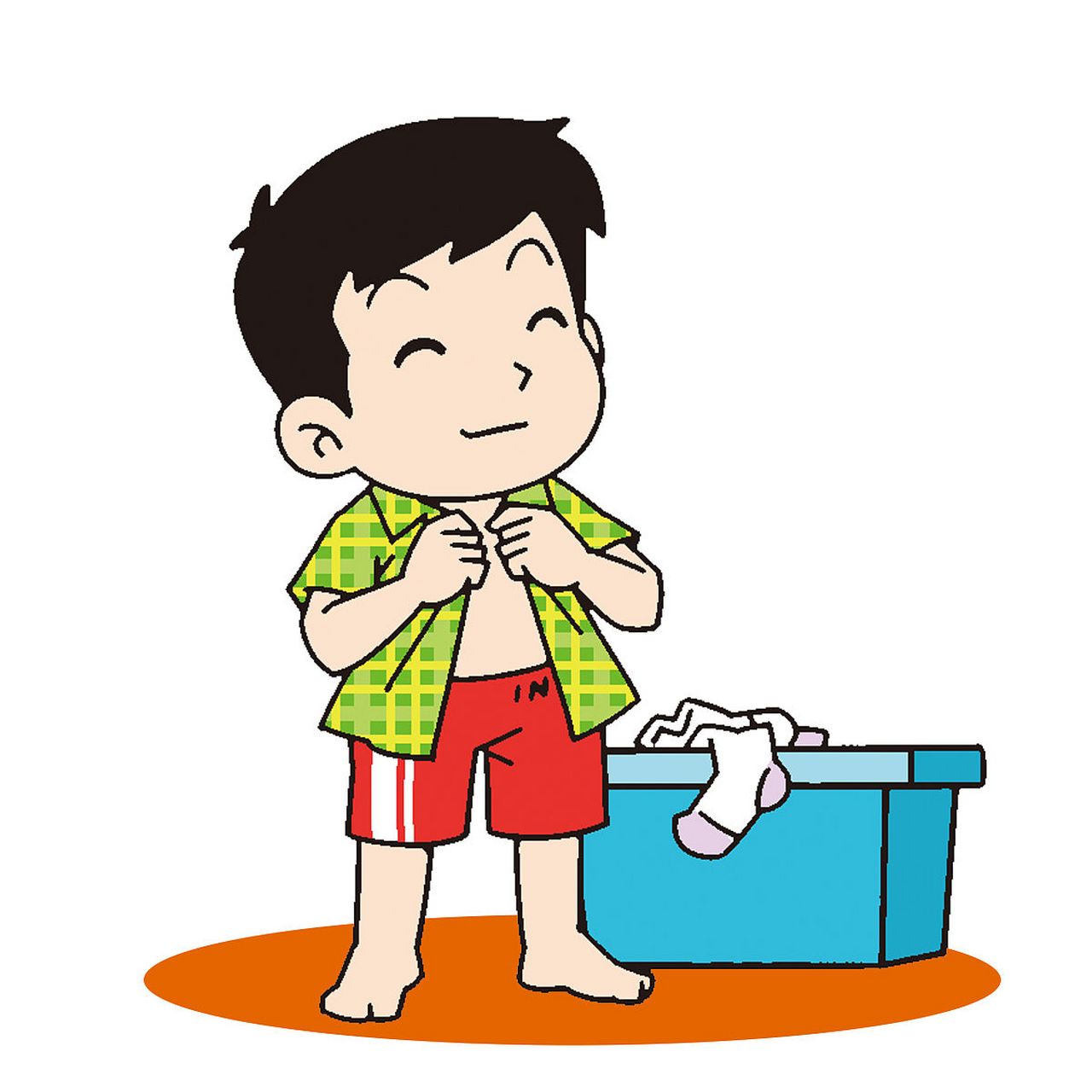 尽早教会孩子能够生活自理, 这是孩子今后独立生存的