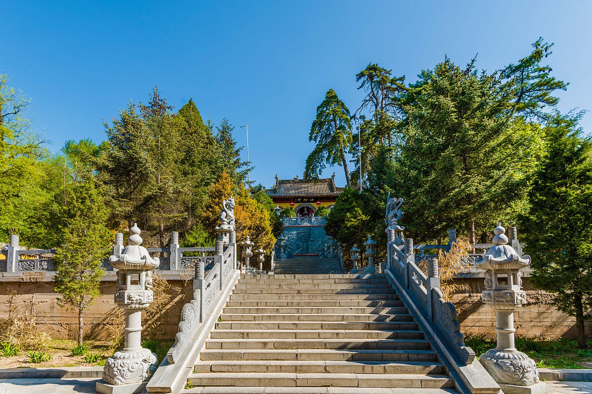 步行半小时左右即可到达木栈道.