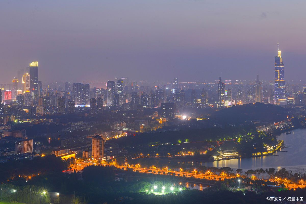 江苏夜景图片真实图片图片