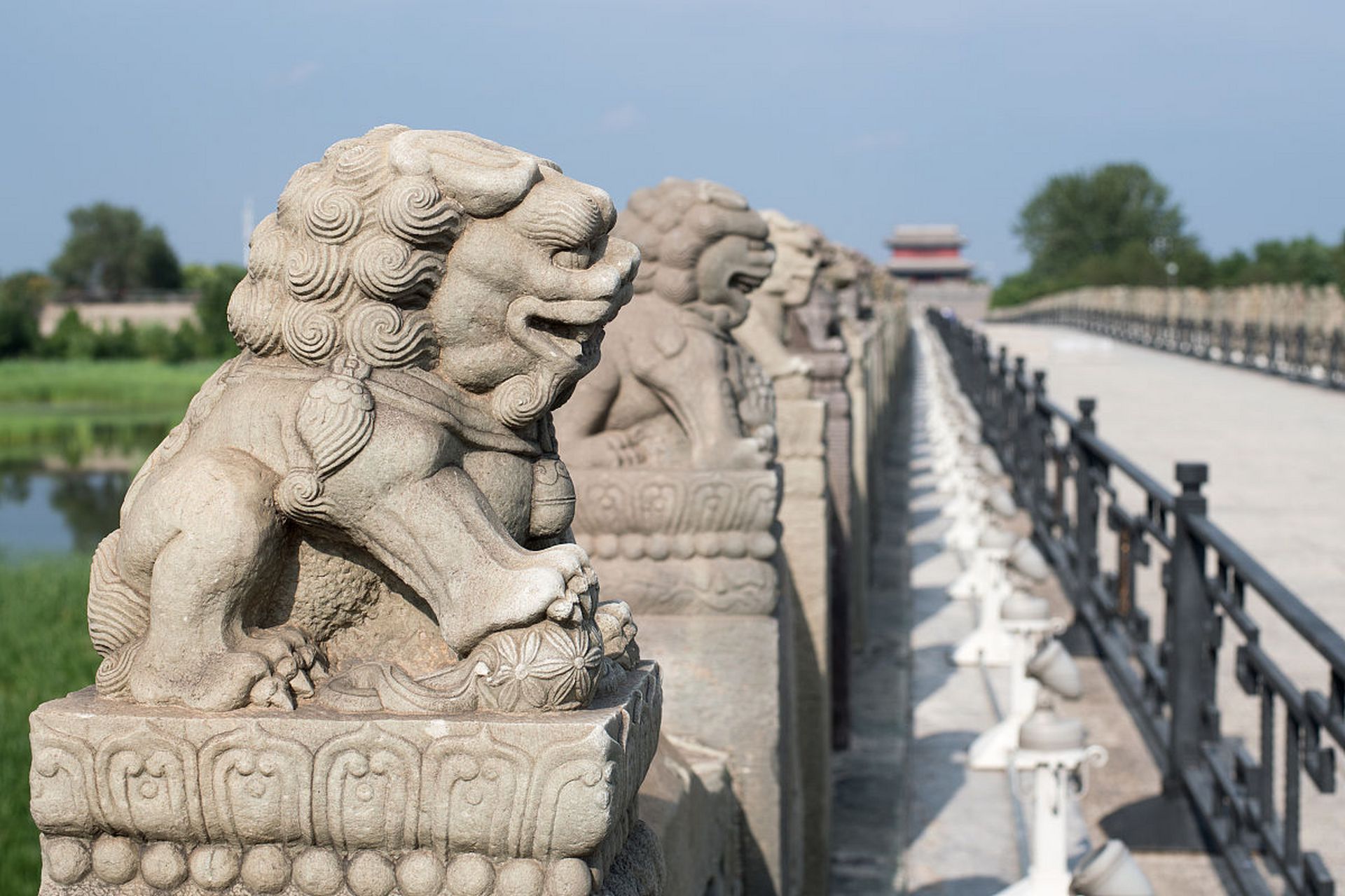 北京卢沟桥景点图片