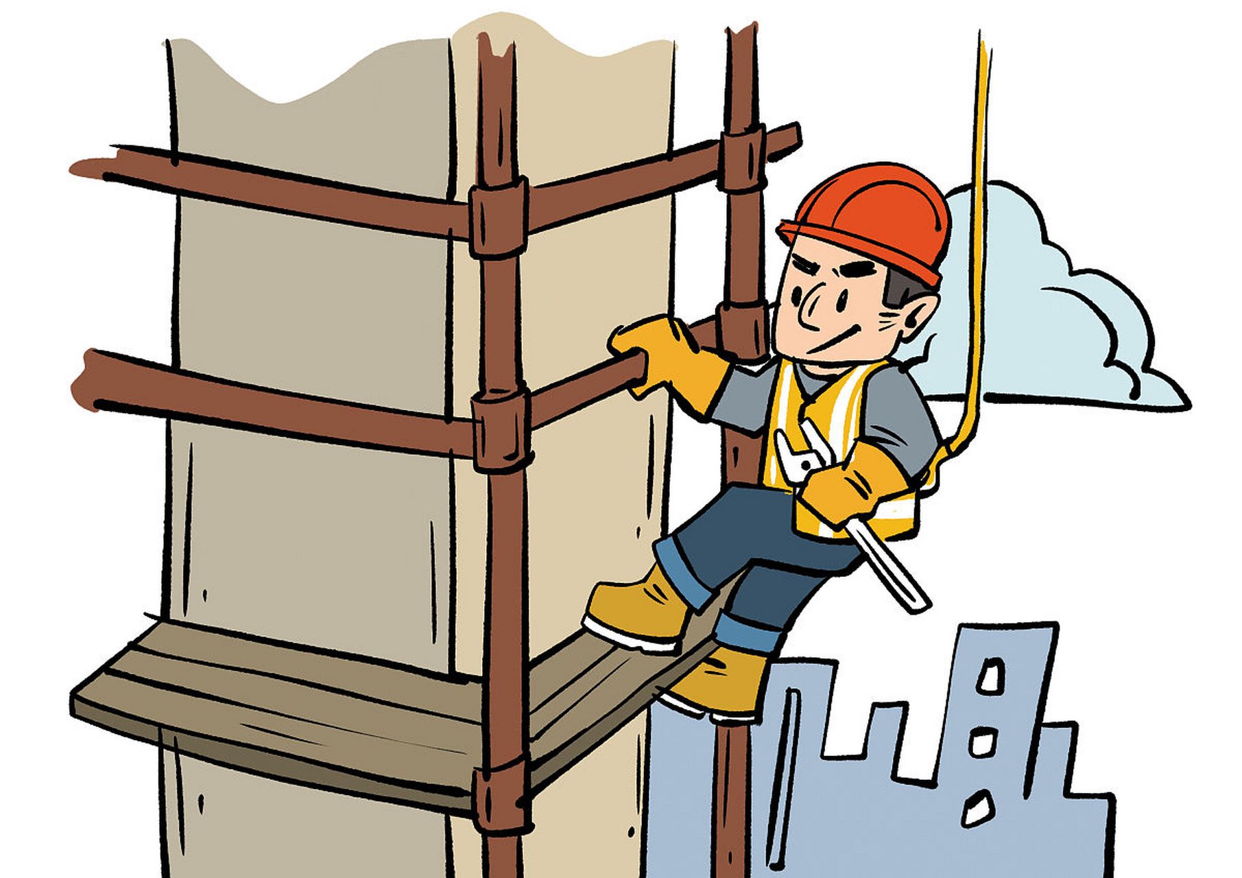 热点引擎计划# 业主砍断高空作业工人绳索,必须严惩,这是蓄意谋杀啊