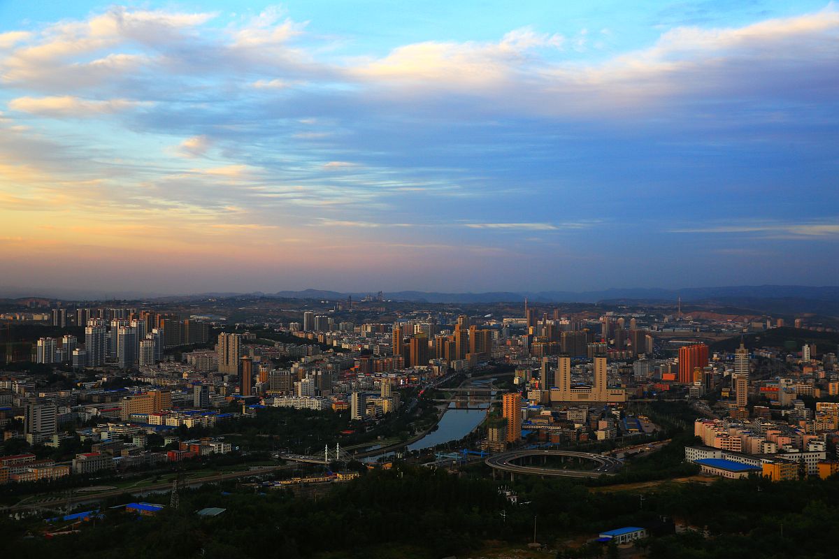 阳泉城市风景图片