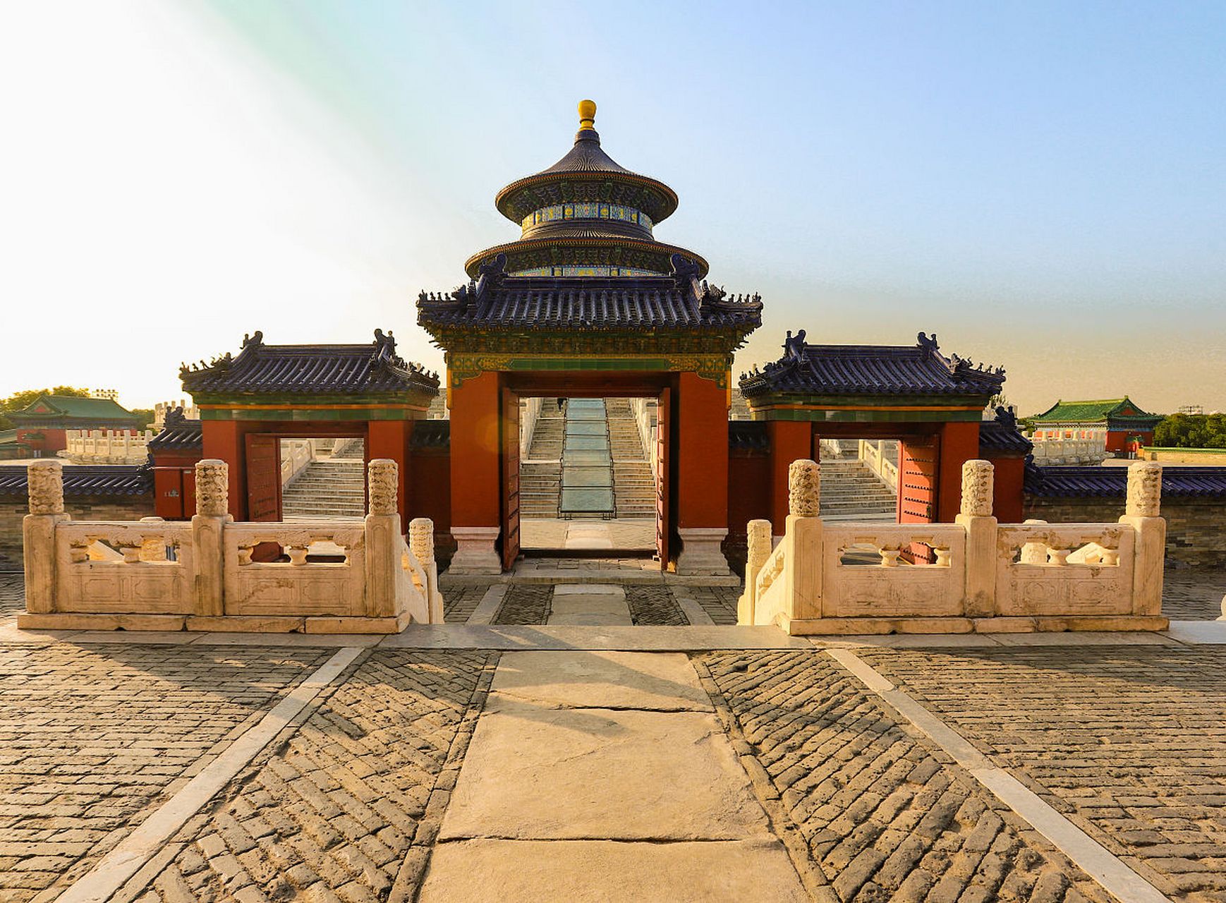 9697世界最大的祭天建筑群——明清帝王祭祀祈福地,位于北京市的