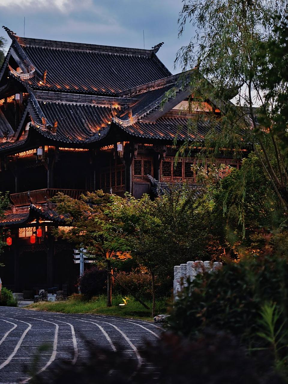 织金平远古镇,汇集了织金古城建设风格为一体的民族未来体系规划,也