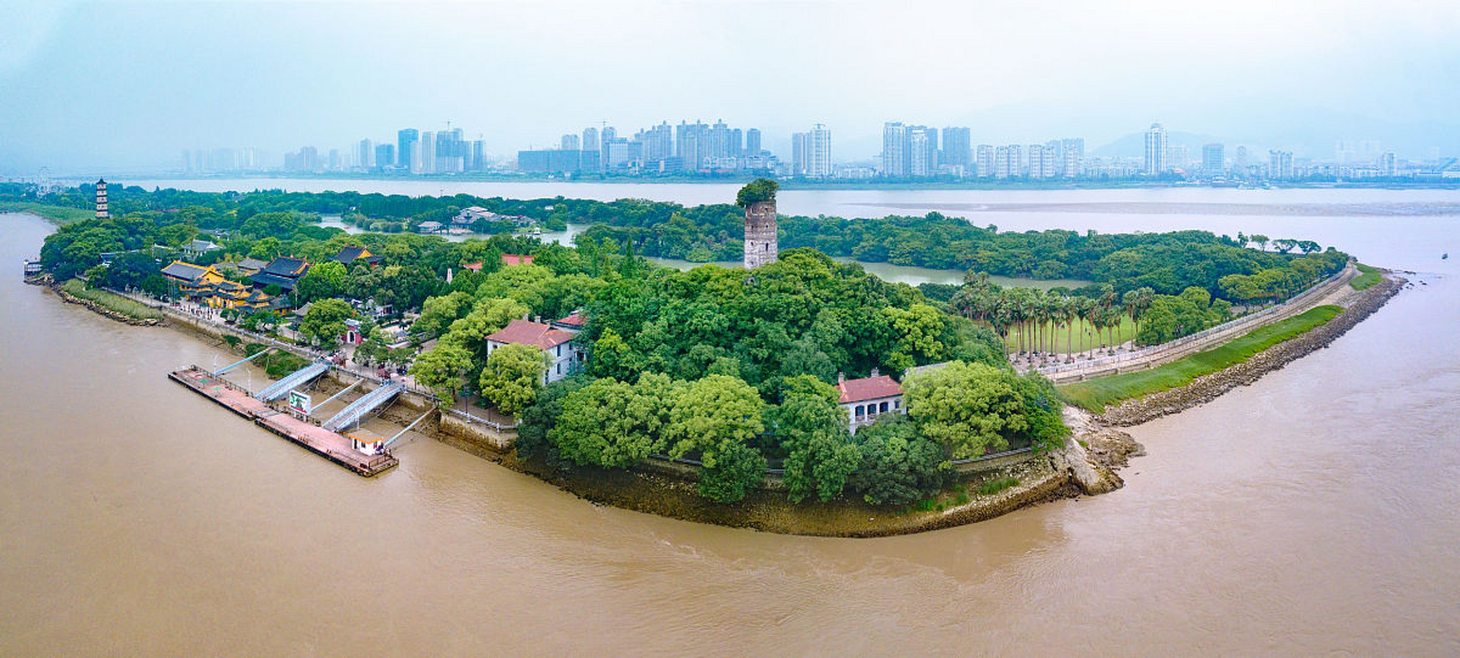 温州城市岛屿图片