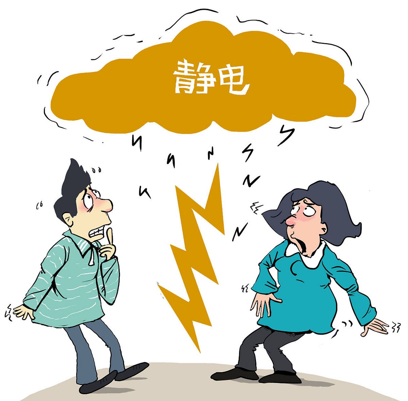 同时,使用金属衣架,喷洒水汽,使用防静电喷雾等小技巧可帮助解决静电