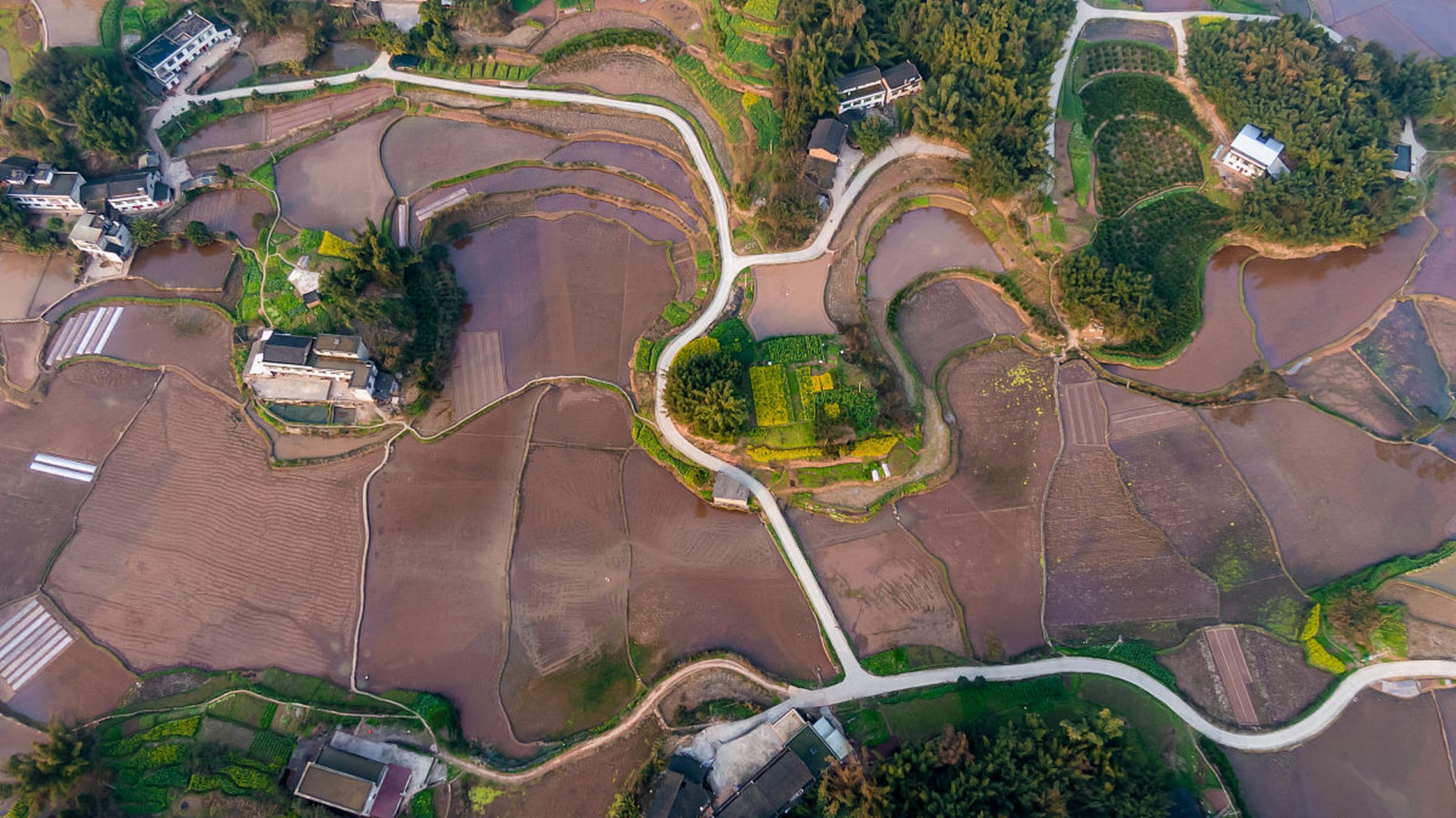 四川盆地 真实图片