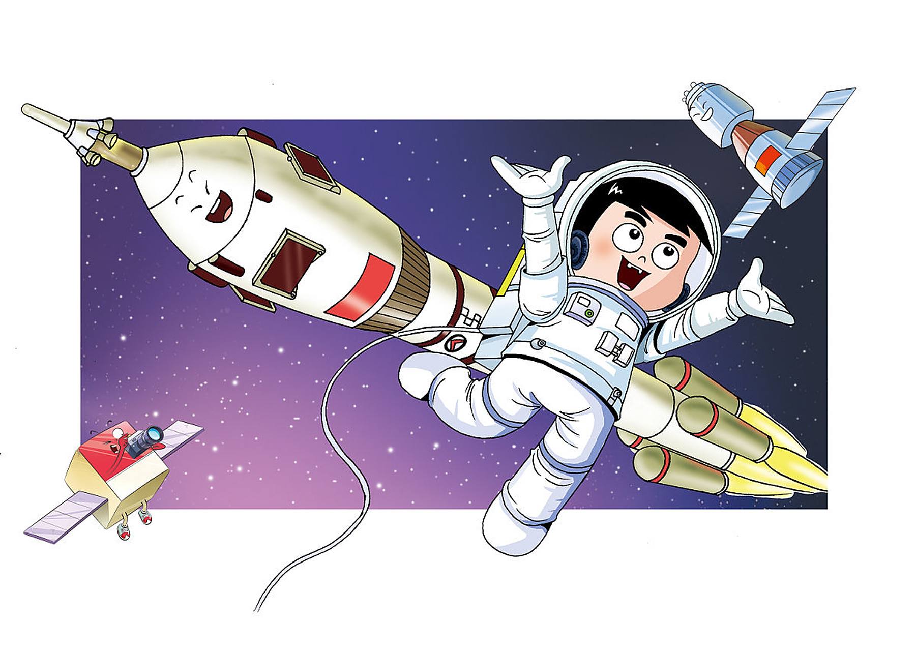 不激动了  我们中国的火箭发射数量比我过年放的