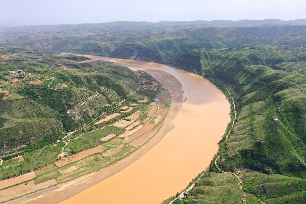 陕西·延安   延川黄河乾坤湾,一处大自然的绝美画卷,在黄土高原与