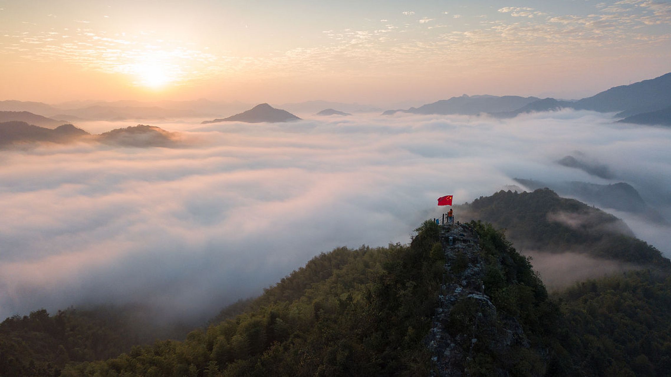 [原文:郑州到河源霍山,不用担心.