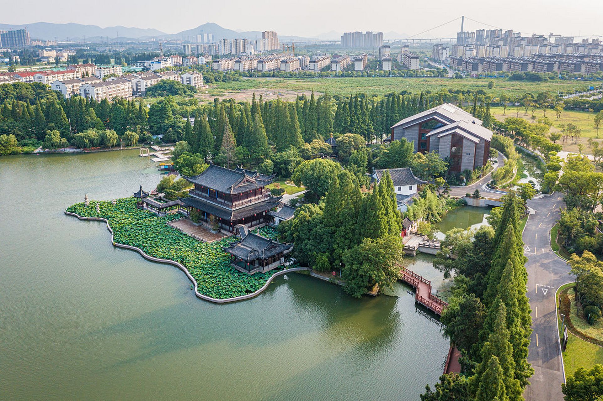 镇江金山湖公园介绍图片